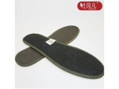 叶贝儿 天然丝竹炭鞋垫 三明治除臭鞋垫 夏季防臭鞋垫 透气吸汗图2