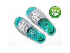 盛之源 按摩拖鞋穴位按摩鞋润石足底按摩拖鞋保健按摩鞋带磁石图2