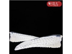 叶贝儿 蜂窝彩色半垫硅胶内增高鞋垫帆布鞋专用增高半垫男式女式图3