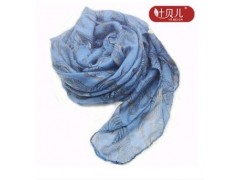 新款围巾印花图案/韩国秋冬巴厘纱超长超宽 超柔软 时尚图3