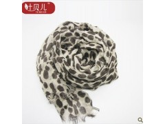 秋冬斑点巴厘纱超长围巾 女士围巾柔软舒适图2