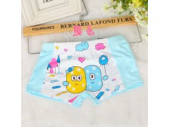 儿童女宝宝可爱卡通印花短裤 莫代尔女童女孩四安全平角内裤图3