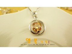 女士 心形锆石项饰 韩国银饰品 韩版首饰图3