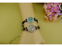 2014情人节情侣手链批发 复古符号 手饰批发 韩国明星饰品图2