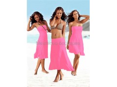 2014爆款欧美时尚比基尼外罩衫多穿法裹裙图2