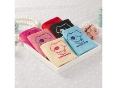 全棉可爱狗狗印花女式内裤 撞边舒适透气纯棉少女三角裤图3