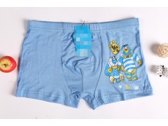 4-7岁男童莫代尔舒适抗菌内裤 儿童可爱卡通印花平角内裤图3
