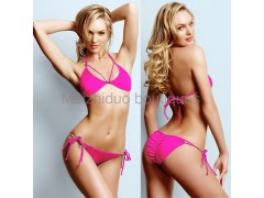 翘臀金珠比基尼 多穿法11色欧美泳衣图2