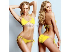 翘臀金珠比基尼 多穿法11色欧美泳衣图3