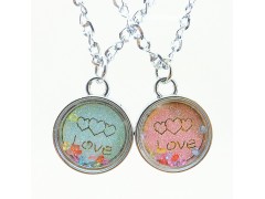 水晶玻璃大集合 项链 礼物情侣符号项链男 项饰首饰女男女图3