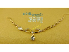 日韩时尚新款满钻心形首饰 爱心手饰 开口镶钻桃心手链图3