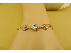 饰品批发 满钻翅膀桃心水晶手链 七夕情人节礼品项链 礼物图3