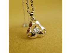 韩版锆石项饰批发 时尚五星七夕情人节礼品项链 礼物 项链混批图2