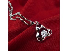 韩版锆石项饰批发 时尚五星七夕情人节礼品项链 礼物 项链混批图3