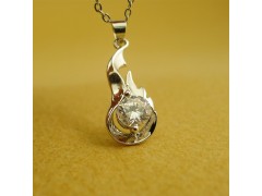 韩国饰品 韩版时尚百搭镶钻宝石项链 锁骨链 饰品批发图2